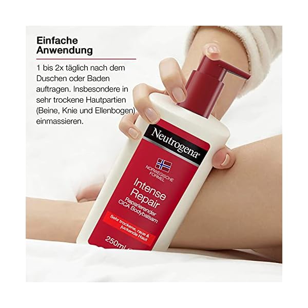 Neutrogena Intense Repair CICA Bodybalsam Reparierende Pflege 250ml – Bild 7