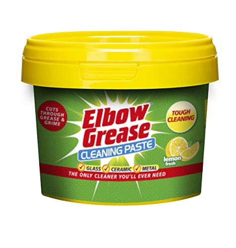Elbow Grease All Purpose Paste Bathroom Kitchen Cleaner Lemon Fresh Scent 500g