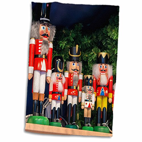 3D Rose Nutcrackers For Sale Rothenburg Germany Twl_188555_1 Towel, 15" X 22" #TOP18