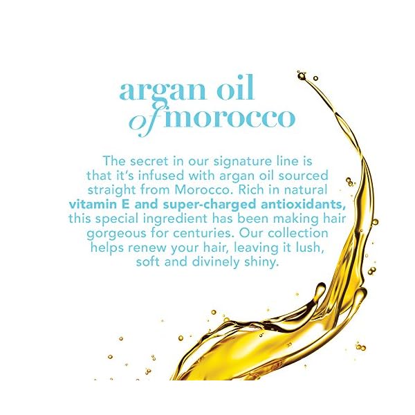 OGX Argan Oil of Morocco Hair-Texturizing Sea Salt Spray, Curl-Defining Leave-In Hair Styling Mist for Tousled Beach Waves and Textured Hold, Paraben-Free, Sulfate Surfactants-Free, 6 fl oz