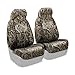 Coverking Front 50/50 Bucket Custom Fit Seat Cover for Select Jeep Compass Models - Neosupreme (Mossy Oak Shadow Grass Camo Solid)