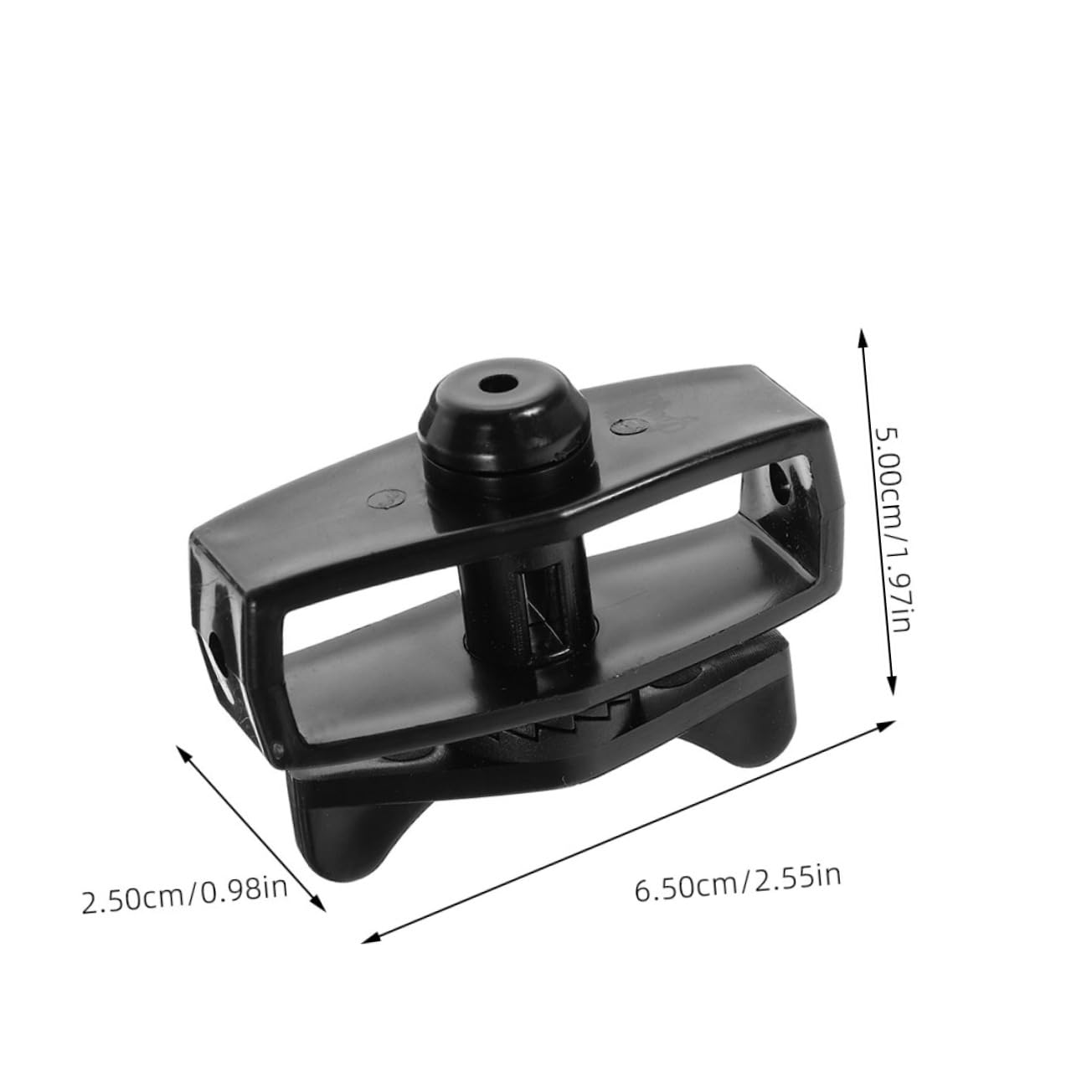 BESPORTBLE 24pcs Plastic Wire Tensioner for Fencing Fence Wire Tightener Clamp Tool Garden Tightener Black Outdoor Use