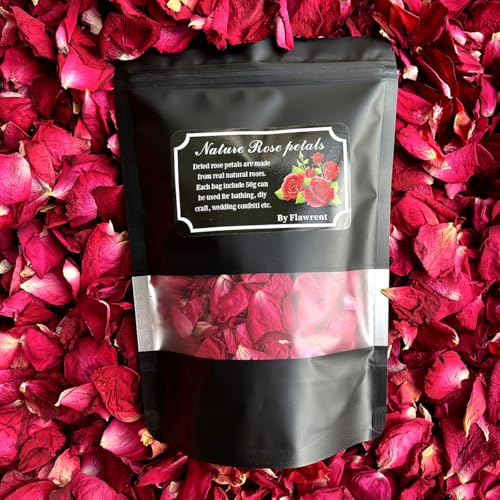 Dried Rose Petals 50g Natural Flower Petals