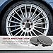 Zpana Car Wheel Center Hub Cover, 4PCS 2.36