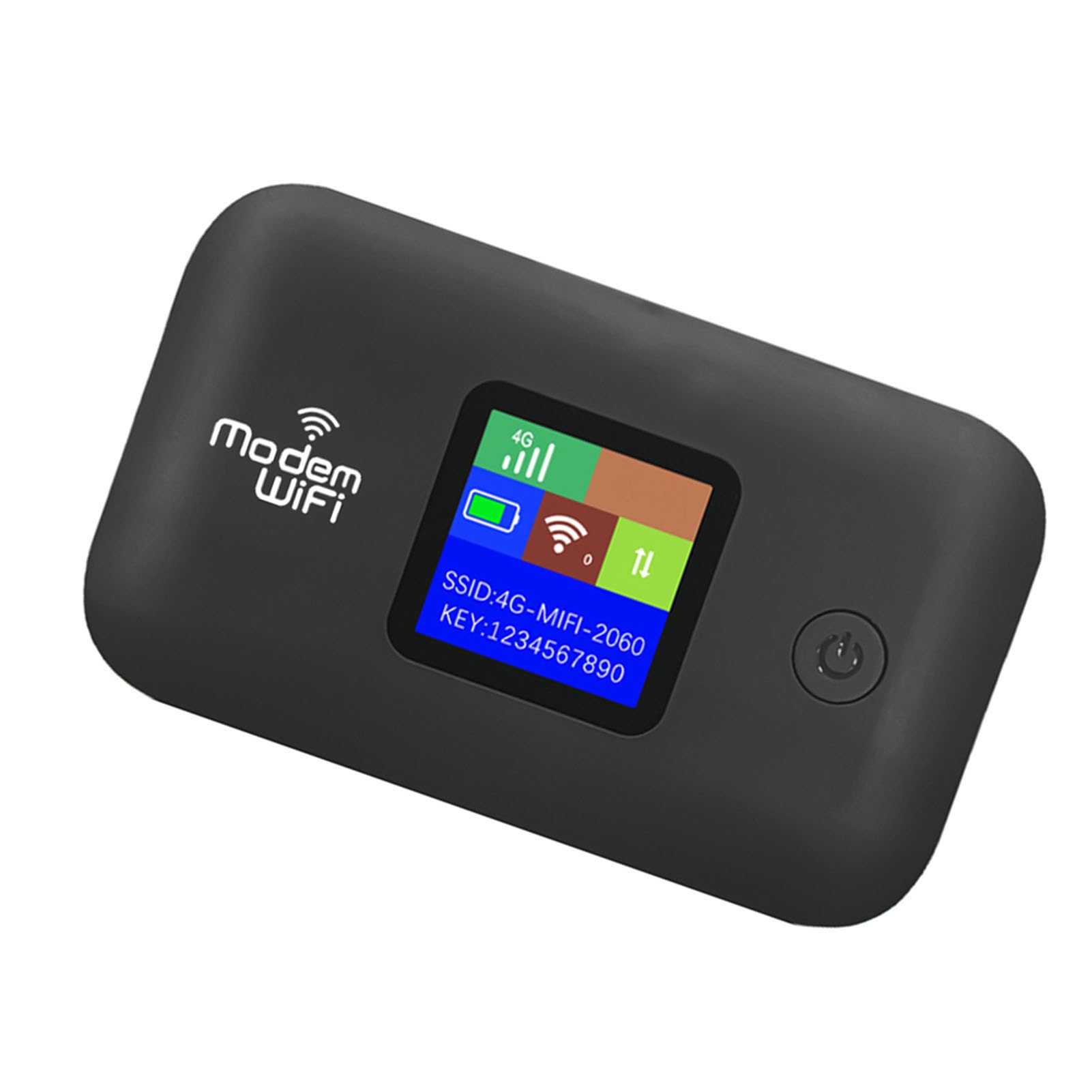 Mobilny Punkt Dostępu 4G LTE, Przenośny Router Podróżny 300 Mb/s z Gniazdem Karty SIM, Obsługa Udostępniania 10 Użytkowników, Kieszonkowe Urządzenie Sieciowe dla Europy Afryka