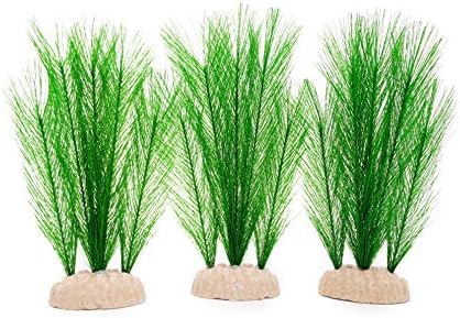 BEGONDIS Aquarium Decorations Fish Tank Artificial Green Water Plants Made of Soft Plastic, Good for All Fish & Pets (g2)