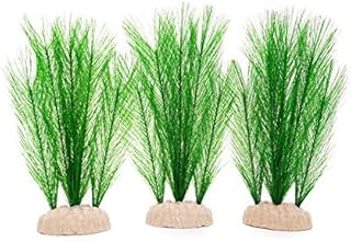 BEGONDIS Aquarium Decorations Fish Tank Artificial Green Water Plants Made of Soft Plastic, Good for All Fish & Pets (g2)