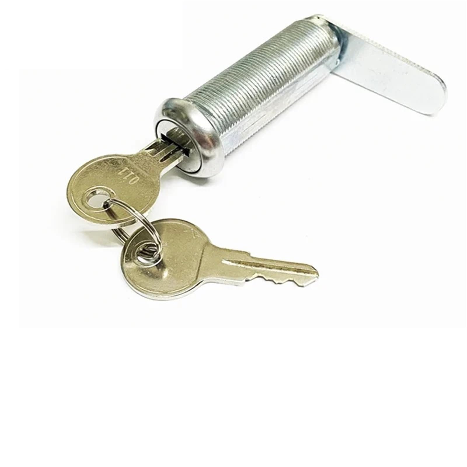 Jwvialel Key Different Cam Lock 54Mm Tool Cabinet Cupboard Gym Locker Hardware Mx05 1Pcs(Key Different)