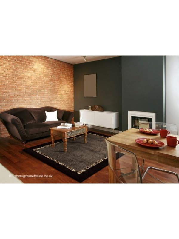 Image of Carpets and Rugs Handwoven Woolen Thick Floral and Contemporary Designs for Area Rugs, Carpets for Living Room, Bedroom, Hall Size 5x7 feet