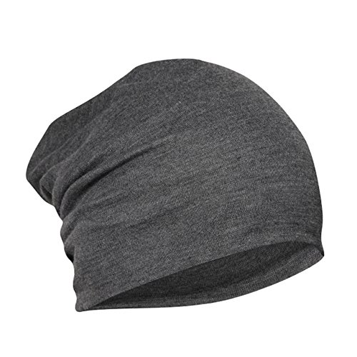 Image of FabSeasons Cotton Blend Slouchy Beanie and Skull Cap for Summer, Winter, Autumn & Spring Season, Can be Used as a Helmet Cap Too
