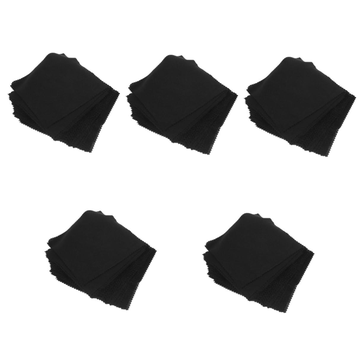 FRCOLOR 5 Juegos De Paños De Limpieza Para Gafas Para Limpiar Lentes Limpiador De Pantallas Paño De Limpieza Para Lentes 50 Unidades X 5