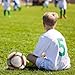ZTGD Football for Competitions Outdoor Sports Foot Ball Kids Students Size 3/5 Official Waterproof PVC Elastic Soccer Professional Game Exams White 5