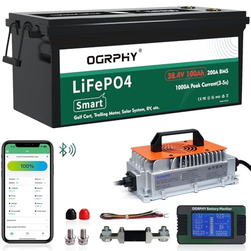 OGRPHY 36V 100Ah LiFePO4 Kit