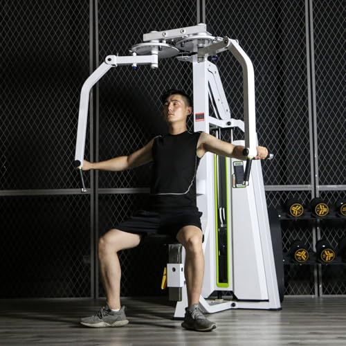 Image of Fly and Rear Delt Component for DGYM Chest & Shoulder Workout, Includes 210 lb. Weight Stack with 310 lb. Weight Stack Option