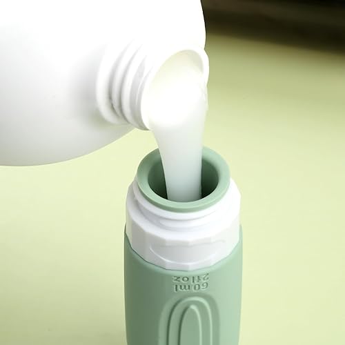 Miniatura 188 de Botellas de viaje para artículos de tocador, aprobados por la Tsa, recipientes de tamaño de viaje de 3 onzas, sin BPA, a prueba de fugas