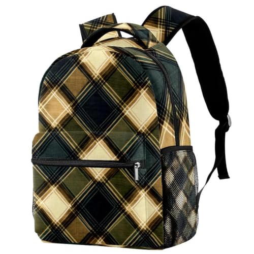 Mochila escolar de mármol pastel impermeable casual para laptop de 29x20x40cm
