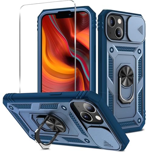 HAONANDE Google Pixel 10 Pro XL �p �ϏՌ� �X�}�z�P�[�X 1�� �����K���X�t�B���� �t�� 360�x �S�ʕی� �R�p���x�� �X���C�h�� �J�����J�o�[ �}�O�l�b�g �����O�X�^���h �ԍڃz���_�[�Ή� �l�C�r�[