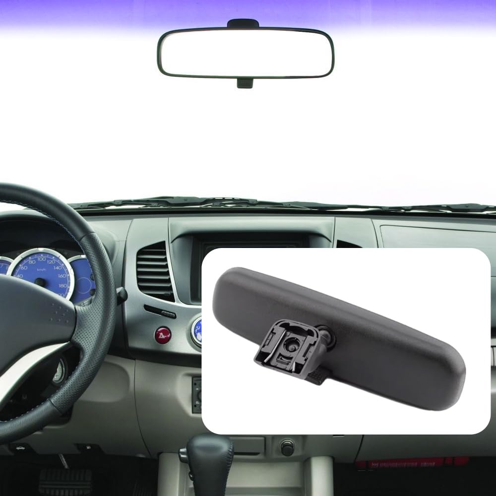 Espejo retrovisor interior Kacepar para coche, para instructor de examen de conducción, con atenuación manual, Compatible con Mitsubishi L200 Triton 2005-2014 MN124448