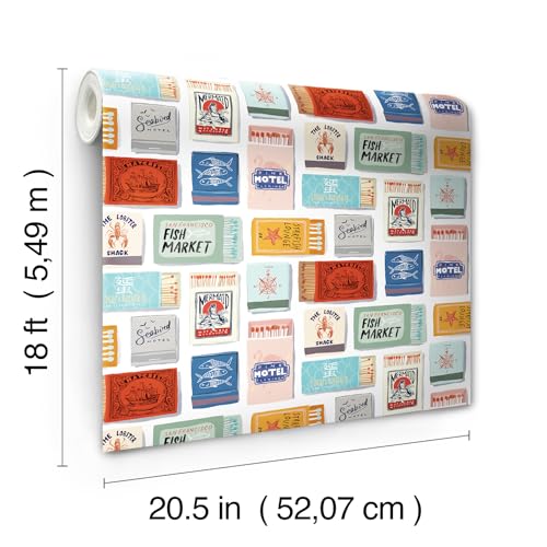 Papier peint blanc à décoller et à coller RoomMates amovible pour mur - 7