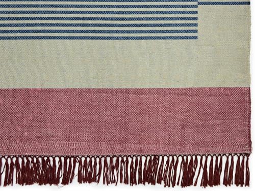 Image of Printed Rug Soft Floor Carpets with Anti Slip Backing for Living Room | Bedroom | Kids Room (Grey Blue, 3x5 Feet)