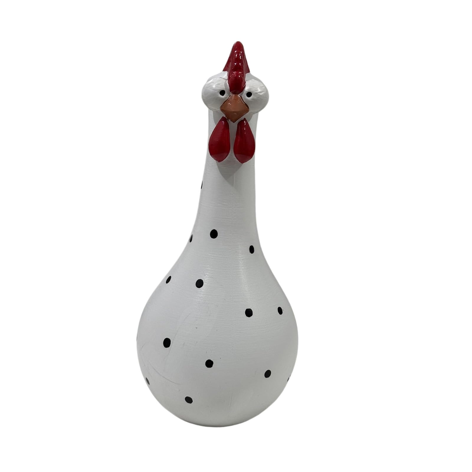 carotoe Long Neck Chicken Flower Pots Colorful Resin Craft Rooster Sculpture Vases for Modern Interior Styling Decors Resin Chicken Figurine Decors