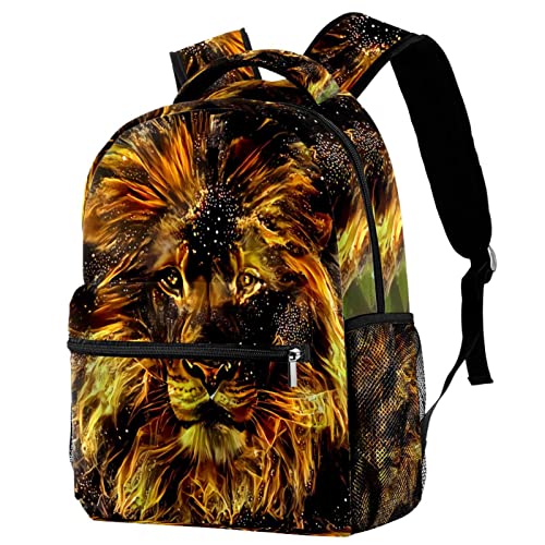 Sac à dos tigre du Bengale léger pour femme avec poches