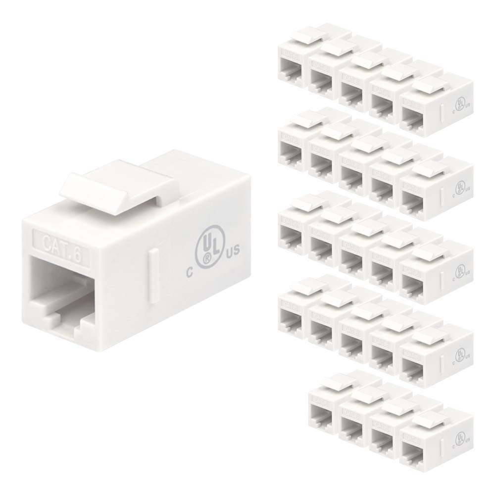 KEYSTONE JACK RJ45 CAT.5E NON SCHERMATO TIPO BIANCO
