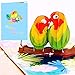 Lovebird 30Th Anniversary Card, 3D Greeting Pop Up Anniversary Card - For Husban - View #9