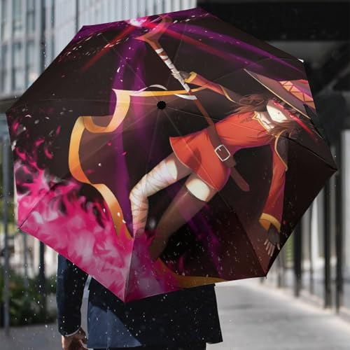 Parapluie pliant automatique compact et résistant pour voyage - 6