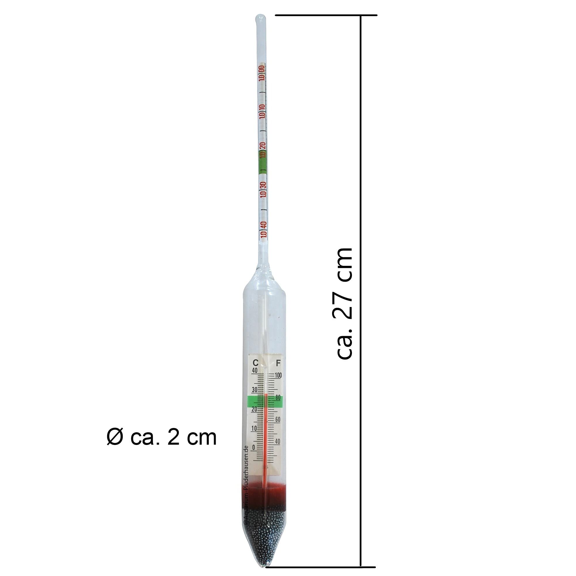 Aräometer,Dichtemesser, Salzgehaltmesser, Hydrometer, Salzdichte, Salimeter