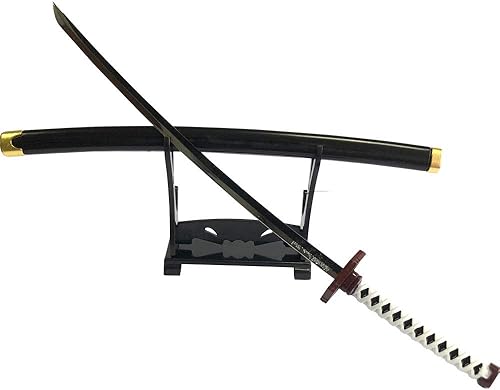 Miniatura 1 de Espada Samurai de Demon Slayer de 10'', espada de colección juguete, para fiestas, regalos, espada de metal colecciones decoración de habitación
