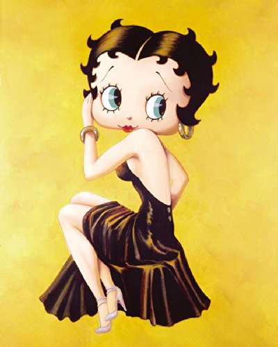 Betty Boop Classic American Cartoon Character - Rare Vintage