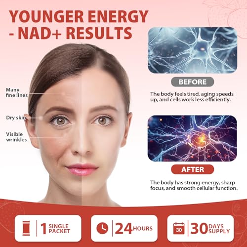 1000mg high-potency nad liquid supplement nicotinamide riboside amp resveratrol with pqq boosts cellular energy focus amp healthy aging - 1 pc