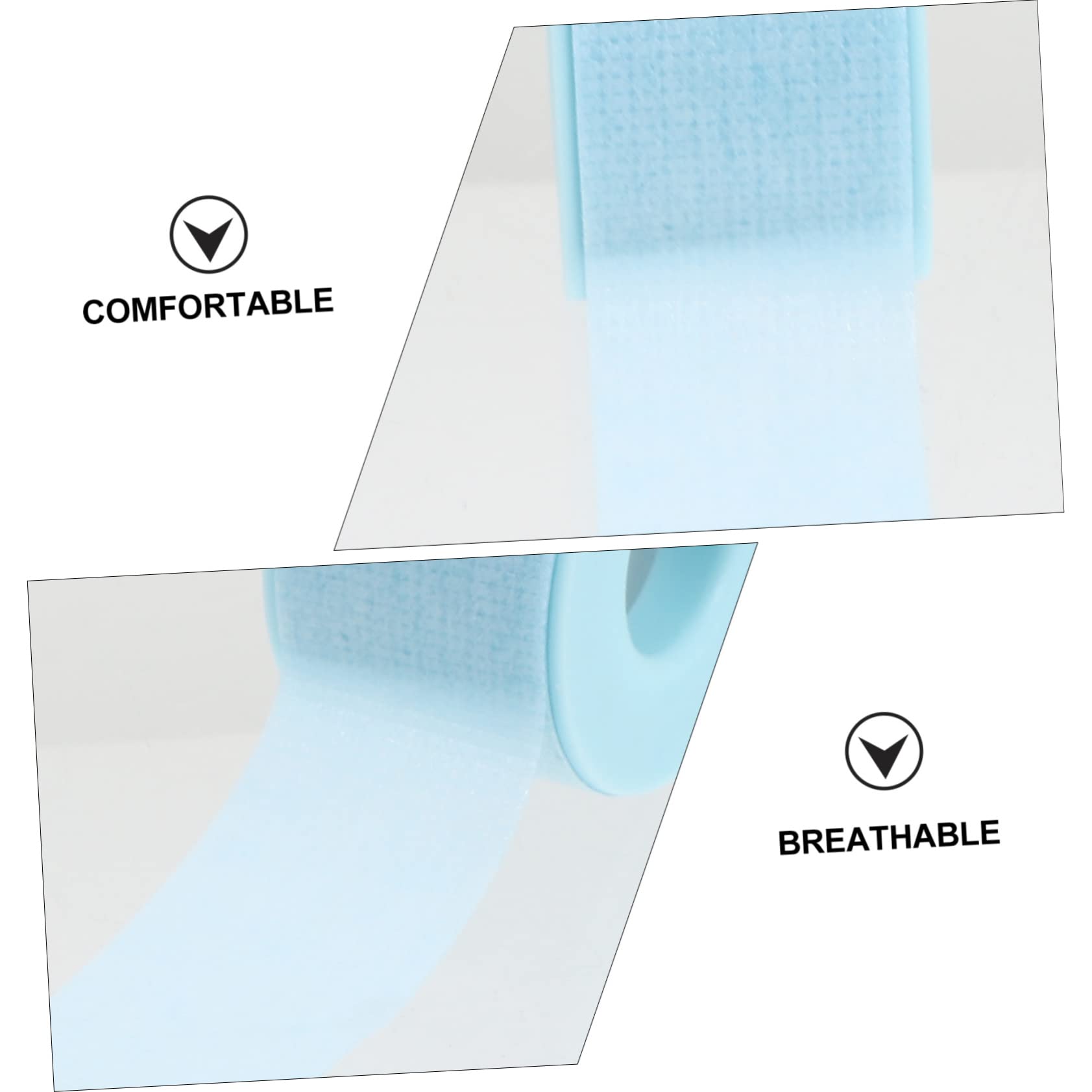 Didiseaon Lash Extension Tape 1 Roll Breathable Non-Woven Eyelash Isolation Patches Eyelash Tapes for Protection