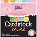Darice GX-3000-03 30-Pack Core'dinations Core Essentials Collection Cardstock Paper Sheets, Pastels, 12 by 12-Inch