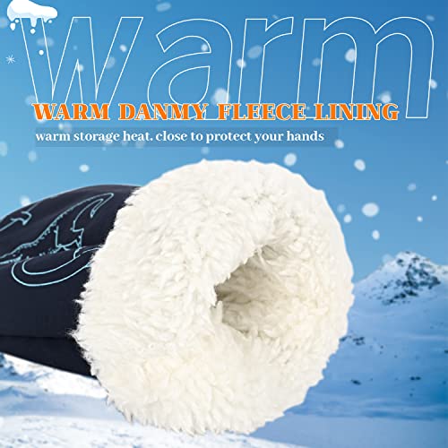 2 Pairs Baby Toddler Mittens, Boys Girls Winter Outdoor Gloves, Kids Easy-On Fleece Warm Mitterns 4-6 Years #TOP3