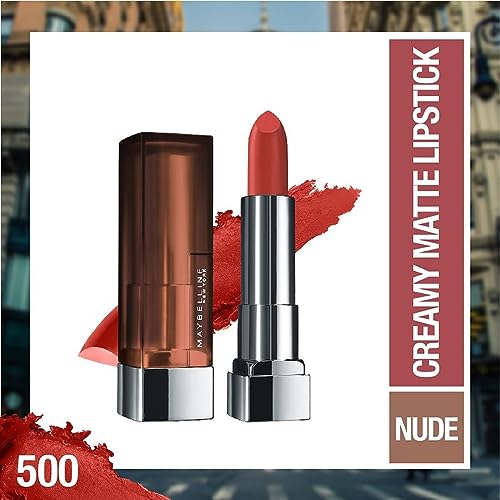 Image of Maybelline New York Matte Lipstick, Intense Colour, Keeps Lips