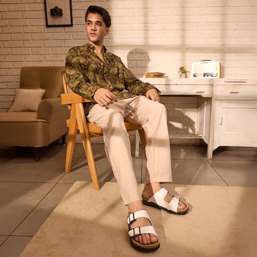 Image of Mochi Men's Stylish Comfort Buckle Closure Sandals