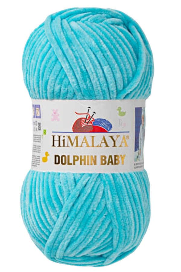1 Pack/Skein Himalaya Dolphin Baby, Each Skein 100 Gr/3,5 oz, 120 mt/ 132 yd, Super Bulky Yarn, Blanket Yarn, Velvet Yarn, Knitting Yarn, Amigurumi Yarn, Baby Yarn 80335