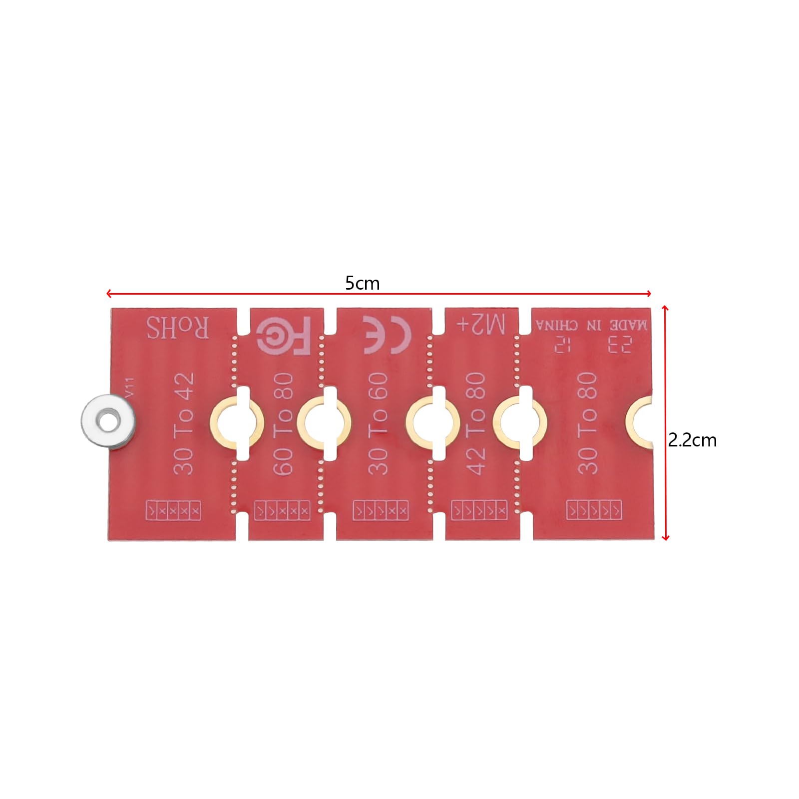 Rack Adattatore M2 M2PLUS NGFF NVME 2230 2242 2260 2280 Trasmissione Estesa M2 Cambia Formato Lungo NVME NGFF M.2 U.2 M3 M.3 SSD Trasferimento Esteso