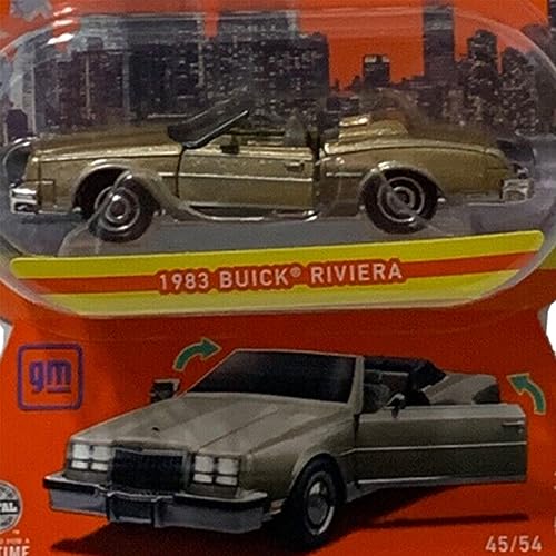 Vehículo Coleccionable Matchbox 1983 Buick Riviera Dorado miniatura 3