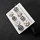Aster 8 Paar Magnetische Hijab Pins, Magnet Brosche Knöpfe Keine Lochstifte Mehrzweck Schal Pin Unsichtbare Sicherheitsnadeln für Muslimischen Schal Hijab Cardigan Bluse Cardigan Kleider Schal