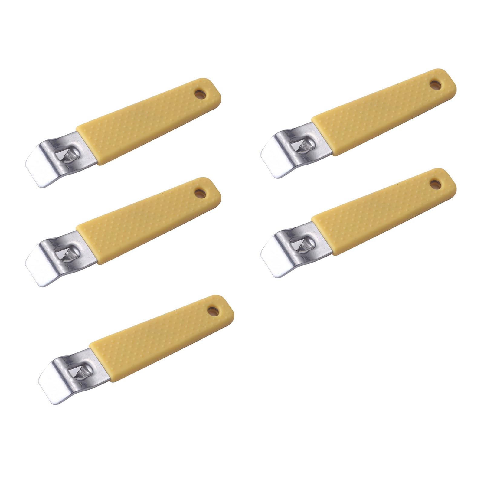 Ekoama Pack Of 5 Bottles Caps Openers For And Can Easily Grip Ergonomic Handle Portable Kitchens Tool