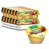 Mott's Cinnamon Applesauce, 4 Oz Cups, 72 Count (12 Packs Of 6), No Artificial Flavors, Good Source Of Vitamin C, Nutritious Option For The Whole Family