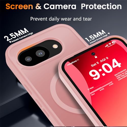 Image of WRJ Magnetic Case for Google Pixel 10a 6.3-Inch, Pink