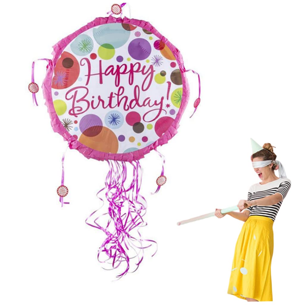 Piñatas de fiesta, piñatas, cuerda para fiestas de cumpleaños infantiles y decoraciones de fiesta de vacaciones