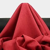 ALMACENES CASA ANGEL 05000104-02 Stoffschnitt, Stoff, rot, Ancho 140cm