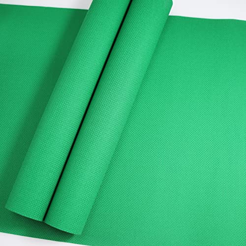 Image of KCS 3 pc of 15 inch x 18 inch Counted Cross Stitch Cotton Aida Cloth Needlework Fabric,14CT,Green