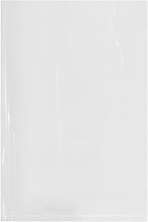 Plymor 6" x 9" (Pack of 200), 1.25 Mil Flat Open Clear Plastic Poly Bags