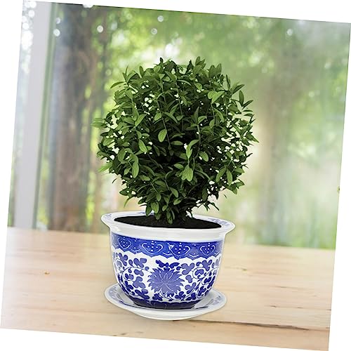 Pot de fleurs céramique évitant la stagnation d'eau pour préserver vos plantes